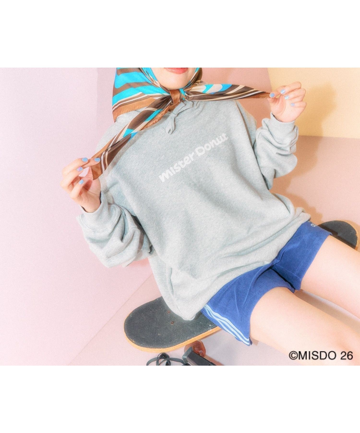 【レプシィム ローリーズファーム/LEPSIM LOWRYS FARM】の【Mister Donut】フォトプリントパーカー 人気、トレンドファッション・服の通販 founy(ファニー) 　ファッション　Fashion　レディースファッション　Fashion for Women　トップス・カットソー　Cut & Sew Tops　レディースパーカー・カジュアルフーディー　Casual Hoodies & Sweatshirts　キャラクター　Character, Licensed Characters　チェーン　Chain, Chain Strap　パーカー　Hoodie, Parka　プリント　Print, Printed Pattern　 other-1|ID: prp329100004830478 ipo3291000000035162176