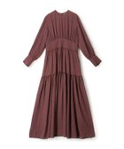 【トゥモローランド/TOMORROWLAND】のポリエステルジョーゼットプリント ティアードワンピース 人気、トレンドファッション・服の通販 founy(ファニー) ファッション Fashion レディースファッション Fashion for Women ワンピース Dresses ギャザー Gathered, Ruffled クラシカル Classical, Vintage-Inspired ジョーゼット Georgette, Semi-Sheer Fabric ティアードワンピース Tiered Dress, Flared Dress プリント Print, Printed Pattern ロマンティック Romantic, Feminine Style エレガント 上品 Elegant thumbnail 46 ブラウン系|ID: prp329100004830481 ipo3291000000035162236