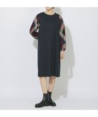 【ブルーレーベル クレストブリッジ/BLUE LABEL CRESTBRIDGE】の【Meシリーズ】スリーブチェックワンピース 人気、トレンドファッション・服の通販 founy(ファニー) ファッション Fashion レディースファッション Fashion for Women ワンピース Dresses シンプル Simple, Minimal トレンド Trend, Trending Now 今季 This Season, Current Season 定番 Standard, Basic Item A/W・秋冬 Autumn/Winter thumbnail ネイビー|ID: prp329100004830487 ipo3291000000035162408