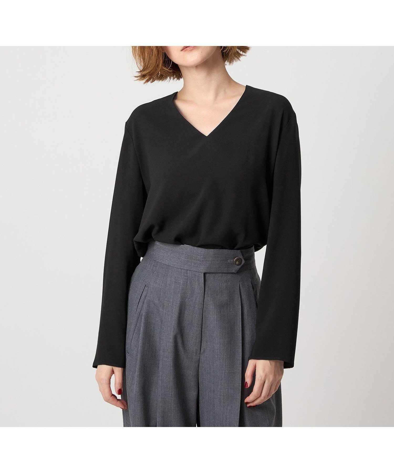 【ユナイテッドアローズ/UNITED ARROWS】のconte Vネック ブラウス 人気、トレンドファッション・服の通販 founy(ファニー) ファッション Fashion レディースファッション Fashion for Women トップス・カットソー Cut & Sew Tops シャツ・ブラウス・オフィスカジュアル Elegant Blouses & Button-Ups Vネックトップス V-Neck Tops / V-Cut Neckline Shirts おすすめ Recommended / Our Picks インナー Innerwear カットソー Cut and Sewn Top カフス Cuff Design シンプル Simple, Minimal デコルテ Décolleté, Neckline フェミニン Feminine, Girly other-1|ID: prp329100004830497 ipo3291000000035162549