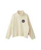 【ヒステリックグラマー/HYSTERIC GLAMOUR】のBURNING SOUNDSワッペン ハーフジップスウェット 人気、トレンドファッション・服の通販 founy(ファニー) ファッション Fashion レディースファッション Fashion for Women トップス・カットソー Cut & Sew Tops レディースパーカー・カジュアルフーディー Casual Hoodies & Sweatshirts スウェット・クルーネックトップス Sweatshirts & Crewnecks / Relaxed Fit Sweat Tops グラフィック Graphic, Graphic Design セットアップ Set-Up, Coordinated Outfit ドローコード Drawcord, Drawstring Cord リラックス Relax, Relaxed Fit thumbnail 白|ID: prp329100004830498 ipo3291000000035162583