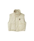【ヒステリックグラマー/HYSTERIC GLAMOUR】のLEVITATED GIRLワッペン ショートベスト 人気、トレンドファッション・服の通販 founy(ファニー) ファッション Fashion レディースファッション Fashion for Women アウター Coat / Outerwear Collection トップス・カットソー Cut & Sew Tops ベスト&ジレ / 重ね着スタイル Vests & Gilets クラシック Classic, Timeless Style コンパクト Compact, Small Size ショート Short, Short Length シンプル Simple, Minimal スタンド Stand Collar, Upright Stand ベスト Vest, Waistcoat モチーフ Motif, Design Theme 軽量 Lightweight, Ultra Light thumbnail ベージュ|ID: prp329100004830501 ipo3291000000035162613