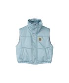 【ヒステリックグラマー/HYSTERIC GLAMOUR】のLEVITATED GIRLワッペン ショートベスト 人気、トレンドファッション・服の通販 founy(ファニー) ファッション Fashion レディースファッション Fashion for Women アウター Coat / Outerwear Collection トップス・カットソー Cut & Sew Tops ベスト&ジレ / 重ね着スタイル Vests & Gilets クラシック Classic, Timeless Style コンパクト Compact, Small Size ショート Short, Short Length シンプル Simple, Minimal スタンド Stand Collar, Upright Stand ベスト Vest, Waistcoat モチーフ Motif, Design Theme 軽量 Lightweight, Ultra Light thumbnail ブルー|ID: prp329100004830501 ipo3291000000035162614