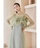 【ビーフラット/bflat】のマルチウェイボリュームチュールドレス 3点セット パーティードレス 人気、トレンドファッション・服の通販 founy(ファニー) ファッション Fashion レディースファッション Fashion for Women ワンピース Dresses フォーマル・パーティードレス・結婚式用ドレス Elegant & Casual Dresses インナー Innerwear シンプル Simple, Minimal チュール Tulip, Tulip Motif ドレス Dress, One-Piece ビスチェ Bustier, Corset Top フリル Frill, Ruffle リボン Ribbon, Bow おすすめ Recommended / Our Picks 結婚式 Wedding 披露宴 Wedding Reception 二次会 After Party thumbnail グリーン|ID: prp329100004830512 ipo3291000000035162833