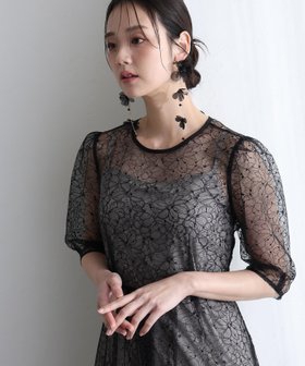 【プールヴー/PourVous】のラメレースバックリボン2点セット結婚式オケージョンドレス同窓会パーティードレス 人気、トレンドファッション・服の通販 founy(ファニー) ファッション Fashion レディースファッション Fashion for Women ワンピース Dresses フォーマル・パーティードレス・結婚式用ドレス Elegant & Casual Dresses エレガント 上品 Elegant シアー Sheer, See-Through ダブル Double, Double-Breasted デコルテ Décolleté, Neckline ドレス Dress, One-Piece フェミニン Feminine, Girly リボン Ribbon, Bow レース Lace, Lace Fabric おすすめ Recommended / Our Picks セレモニー Ceremony 結婚式 Wedding 二次会 After Party |ID:prp329100004830514