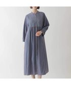 【ヒロコビス/HIROKO BIS】のストライプパターン切り替えデザインワンピース /洗える 人気、トレンドファッション・服の通販 founy(ファニー) ファッション Fashion レディースファッション Fashion for Women ワンピース Dresses おすすめ Recommended / Our Picks アンダー Underwear Essentials イレギュラー Irregular Design エレガント 上品 Elegant ギャザー Gathered, Ruffled シンプル Simple, Minimal ジャケット Jacket, Outerwear ストライプ Stripe, Striped Pattern デニム Denim, Jeans Material パターン Pattern, Design Print フロント Front, Front Design 今季 This Season, Current Season 洗える Machine Washable thumbnail ブルー×ブラウン|ID: prp329100004830517 ipo3291000000035162943