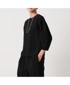 【ユナイテッドアローズ/UNITED ARROWS】のCOMFY Tシャツライク ブラウス-吸水速乾 UVカット ウォッシャブル- 人気、トレンドファッション・服の通販 founy(ファニー) ファッション Fashion レディースファッション Fashion for Women トップス・カットソー Cut & Sew Tops シャツ・ブラウス・オフィスカジュアル Elegant Blouses & Button-Ups ロングTシャツ・Tシャツ Longline T-Shirts & Tees ウォッシャブル Machine Washable 吸水 Absorbent, Quick-Dry シンプル Simple, Minimal 人気 Popular, Best Seller ファブリック Fabric, Textile フェミニン Feminine, Girly 別注 Limited Edition, Custom Order おすすめ Recommended / Our Picks ビジネス 仕事 通勤 Business / Work / Commuting thumbnail BLACK|ID: prp329100004830522 ipo3291000000035163027