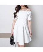 【リップサービス/LIP SERVICE】のサイドカットデニムフレアワンピース 人気、トレンドファッション・服の通販 founy(ファニー) ファッション Fashion レディースファッション Fashion for Women ワンピース Dresses インディゴ Indigo Denim コルセット Corset, Bustier サンダル Sandals, Summer Shoes シャーリング Shirring, Ruched ショルダー Shoulder, Shoulder Strap ストレッチ Stretch, Stretchy Fabric デコルテ Décolleté, Neckline デニム Denim, Jeans Material フレア Flare, Flared フロント Front, Front Design プレート Plate, Dish マニッシュ Mannish, Boyish ラップ Wrap, Wrap Design おすすめ Recommended / Our Picks thumbnail アイボリー|ID: prp329100004830528 ipo3291000000035163143