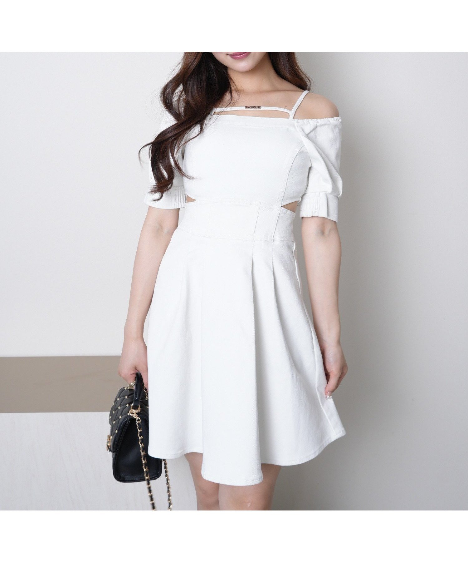 【リップサービス/LIP SERVICE】のサイドカットデニムフレアワンピース インテリア・キッズ・メンズ・レディースファッション・服の通販 founy(ファニー) ファッション Fashion レディースファッション Fashion for Women ワンピース Dresses インディゴ Indigo Denim コルセット Corset, Bustier サンダル Sandals, Summer Shoes シャーリング Shirring, Ruched ショルダー Shoulder, Shoulder Strap ストレッチ Stretch, Stretchy Fabric デコルテ Décolleté, Neckline デニム Denim, Jeans Material フレア Flare, Flared フロント Front, Front Design プレート Plate, Dish マニッシュ Mannish, Boyish ラップ Wrap, Wrap Design おすすめ Recommended / Our Picks アイボリー|ID: prp329100004830528 ipo3291000000035163143