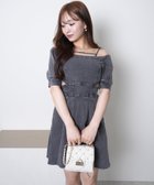【リップサービス/LIP SERVICE】のサイドカットデニムフレアワンピース 人気、トレンドファッション・服の通販 founy(ファニー) ファッション Fashion レディースファッション Fashion for Women ワンピース Dresses インディゴ Indigo Denim コルセット Corset, Bustier サンダル Sandals, Summer Shoes シャーリング Shirring, Ruched ショルダー Shoulder, Shoulder Strap ストレッチ Stretch, Stretchy Fabric デコルテ Décolleté, Neckline デニム Denim, Jeans Material フレア Flare, Flared フロント Front, Front Design プレート Plate, Dish マニッシュ Mannish, Boyish ラップ Wrap, Wrap Design おすすめ Recommended / Our Picks thumbnail グレー|ID: prp329100004830528 ipo3291000000035163145