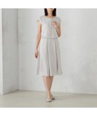 【コムサイズム/COMME CA ISM】の【セットアップ対応】ポリエステルツイル ワンピース 人気、トレンドファッション・服の通販 founy(ファニー) ファッション Fashion レディースファッション Fashion for Women ワンピース Dresses アクセサリー Fashion Accessories ジャケット Jacket, Outerwear ストレッチ Stretch, Stretchy Fabric スリーブ Sleeve, Long Sleeve / Short Sleeve セットアップ Set-Up, Coordinated Outfit フレンチ French, French Style ブラウジング Blouson Silhouette, Cinched Waist ワイド Wide, Wide Fit 結婚式 Wedding ビジネス 仕事 通勤 Business / Work / Commuting thumbnail グレー|ID: prp329100004830535 ipo3291000000035163225