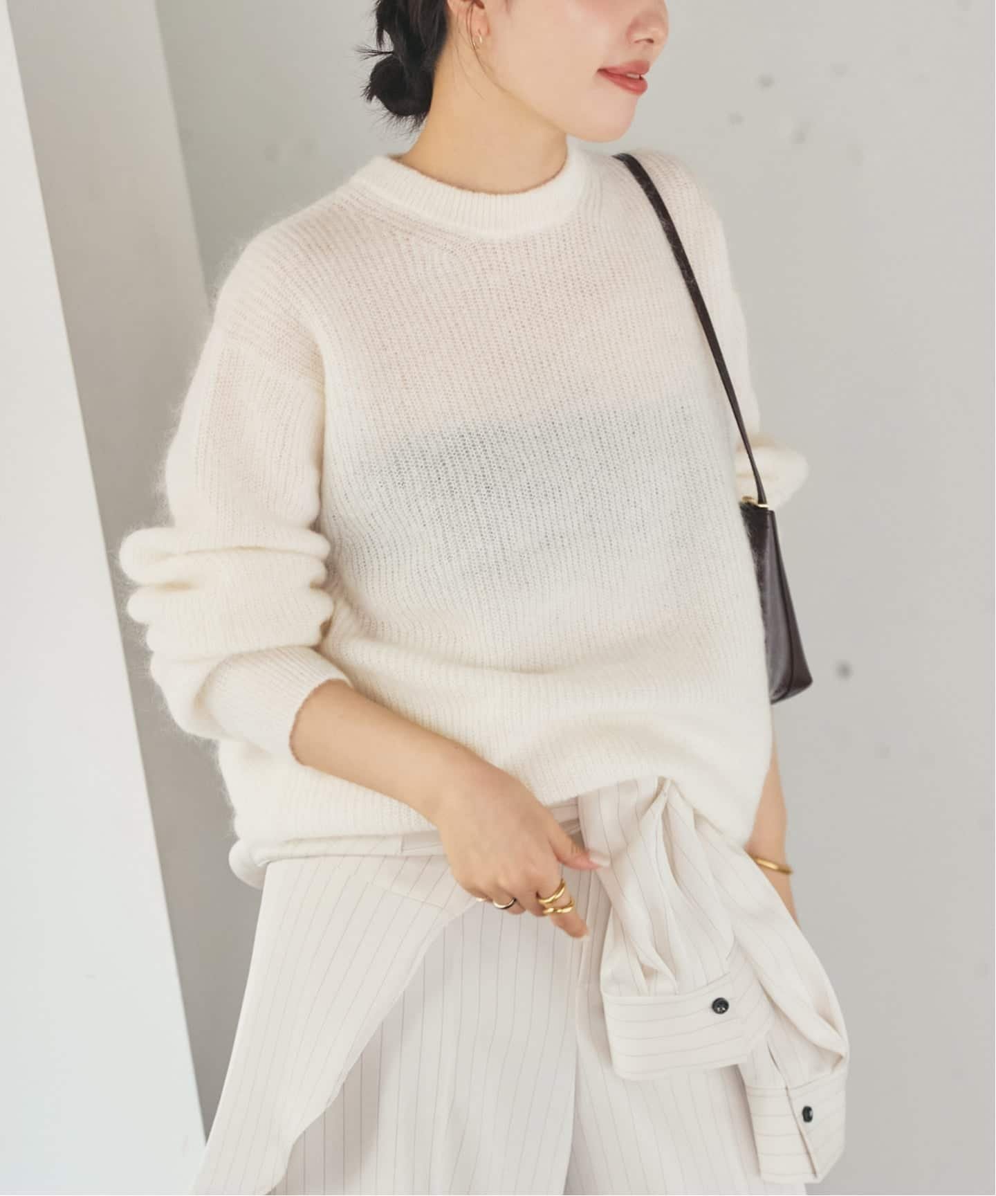 【プラージュ/Plage】のable kid mohea aze プルオーバー 人気、トレンドファッション・服の通販 founy(ファニー) 　ファッション　Fashion　レディースファッション　Fashion for Women　トップス・カットソー　Cut & Sew Tops　カジュアルプルオーバー・ニットトップス　Pullovers & Knit Tops / Casual Pullovers　エアリー　Airy Texture　エレガント 上品　Elegant　サテン　Satin, Glossy Fabric　デニム　Denim, Jeans Material　フレア　Flare, Flared　ベーシック　Basic, Essential　ワイド　Wide, Wide Fit　 other-1|ID: prp329100004830536 ipo3291000000035163226