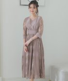 【プールヴー/PourVous】のプリーツフレアワンピース結婚式オケージョンドレス同窓会パーティードレスお呼ばれ 人気、トレンドファッション・服の通販 founy(ファニー) ファッション Fashion レディースファッション Fashion for Women ワンピース Dresses フォーマル・パーティードレス・結婚式用ドレス Elegant & Casual Dresses おすすめ Recommended / Our Picks エレガント 上品 Elegant オケージョン Occasion Wear シフォン Chiffon, Lightweight Fabric セレモニー Ceremony ドレス Dress, One-Piece プリーツ Pleats, Pleated ミックス Mix, Mixed Style レース Lace, Lace Fabric ロング Long, Long-Length 二次会 After Party 結婚式 Wedding thumbnail グレージュ|ID: prp329100004830537 ipo3291000000035163233