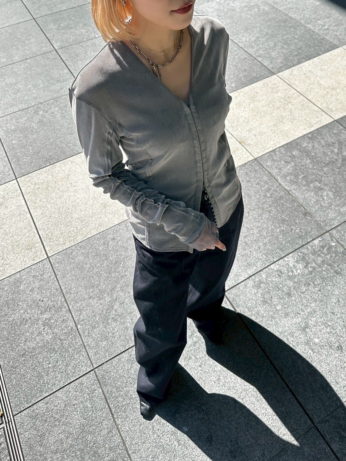 【ルシェル ブルー/LE CIEL BLEU】のフロッキーメッシュ チュールフィットトップ / Flocked Mesh Tulle Fitted Top インテリア・キッズ・メンズ・レディースファッション・服の通販 founy(ファニー) ファッション Fashion レディースファッション Fashion for Women ワンピース Dresses クール Cool, Chic サテン Satin, Glossy Fabric ストレッチ Stretch, Stretchy Fabric チュール Tulip, Tulip Motif フロント Front, Front Design ボトム Bottoms, Lower Wear ランジェリー Lingerie, Intimate Wear チャコールグレー|ID: prp329100004830538 ipo3291000000035163249