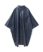 【マーコート/MARcourt】のmizuiro ind グロッシーワイドハーフスリーブシャツワンピース 人気、トレンドファッション・服の通販 founy(ファニー) ファッション Fashion レディースファッション Fashion for Women ワンピース Dresses シャツワンピース / 1枚で着映えコーデ Shirt Dresses オイル Body Oil ベーシック Basic, Essential ポケット Pocket, Pocket Detail レギュラー Regular, Standard Fit ワイド Wide, Wide Fit 定番 Standard, Basic Item 無地 Plain, Solid Color thumbnail ネイビー|ID: prp329100004830541 ipo3291000000035163281