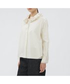 【マーガレットハウエル/MARGARET HOWELL】のCOTTON END ON END SHIRT 人気、トレンドファッション・服の通販 founy(ファニー) ファッション Fashion レディースファッション Fashion for Women トップス・カットソー Cut & Sew Tops シャツ・ブラウス・オフィスカジュアル Elegant Blouses & Button-Ups フリル Frill, Ruffle フロント Front, Front Design 無地 Plain, Solid Color thumbnail WHITE|ID: prp329100004830543 ipo3291000000035163328