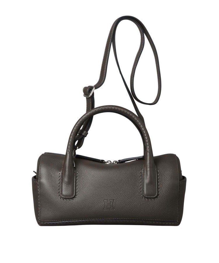 【ヒロフ/HIROFU】の【デュオCMH】レザーハンドバッグ S 2WAY 本革 (商品番号 P25-35549) インテリア・キッズ・メンズ・レディースファッション・服の通販 founy(ファニー) 　ファッション　Fashion　レディースファッション　Fashion for Women　軽量　Lightweight, Ultra Light　シンプル　Simple, Minimal　ジュエリー　Jewelry, Accessories　財布　Wallet, Purse　定番　Standard, Basic Item　パッチ　Patch, Appliqué　ボストン　Boston　ボストンバッグ　Boston Bag, Retro Bag　ポケット　Pocket, Pocket Detail　ラップ　Wrap, Wrap Design　おすすめ　Recommended / Our Picks　旅行　Travel　エレガント 上品　Elegant　エクリプス|ID: prp329100004830555 ipo3291000000035163484