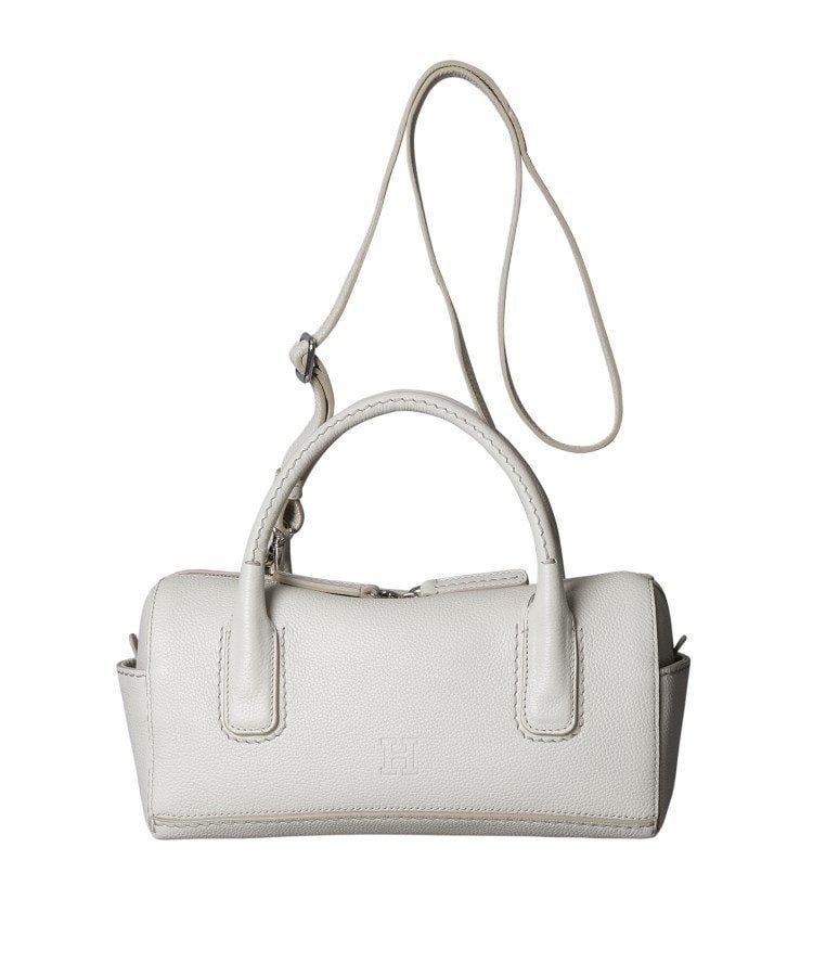 【ヒロフ/HIROFU】の【デュオCMH】レザーハンドバッグ S 2WAY 本革 (商品番号 P25-35549) インテリア・キッズ・メンズ・レディースファッション・服の通販 founy(ファニー) 　ファッション　Fashion　レディースファッション　Fashion for Women　軽量　Lightweight, Ultra Light　シンプル　Simple, Minimal　ジュエリー　Jewelry, Accessories　財布　Wallet, Purse　定番　Standard, Basic Item　パッチ　Patch, Appliqué　ボストン　Boston　ボストンバッグ　Boston Bag, Retro Bag　ポケット　Pocket, Pocket Detail　ラップ　Wrap, Wrap Design　おすすめ　Recommended / Our Picks　旅行　Travel　エレガント 上品　Elegant　シルク|ID: prp329100004830555 ipo3291000000035163485