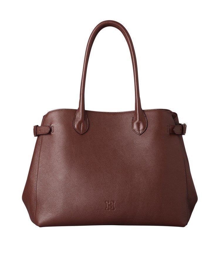 【ヒロフ/HIROFU】の【クオーレ】レザートートバッグ L 本革(商品番号 P25-35443) インテリア・キッズ・メンズ・レディースファッション・服の通販 founy(ファニー) 　ファッション　Fashion　レディースファッション　Fashion for Women　バッグ　Bags　イタリア　Italy　ジュエリー　Jewelry, Accessories　定番　Standard, Basic Item　バランス　Balance, Style Balance　パッチ　Patch, Appliqué　フォルム　Silhouette, Form　ポケット　Pocket, Pocket Detail　マグネット　Magnet, Magnetic Closure　マニッシュ　Mannish, Boyish　おすすめ　Recommended / Our Picks　旅行　Travel　エレガント 上品　Elegant　ビジネス 仕事 通勤　Business / Work / Commuting　ミンク|ID: prp329100004830558 ipo3291000000035163519