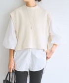 【ビアズリー/BEARDSLEY】のジレセットシャツ 人気、トレンドファッション・服の通販 founy(ファニー) ファッション Fashion レディースファッション Fashion for Women アウター Coat / Outerwear Collection トップス・カットソー Cut & Sew Tops シャツ・ブラウス・オフィスカジュアル Elegant Blouses & Button-Ups ベスト&ジレ / 重ね着スタイル Vests & Gilets ストライプ Stripe, Striped Pattern スリット Slit, Slit Detail ドット Polka Dot, Dot Pattern バランス Balance, Style Balance ポケット Pocket, Pocket Detail 無地 Plain, Solid Color 再入荷 Restock / Back in Stock thumbnail オフホワイト|ID: prp329100004830559 ipo3291000000035163547