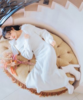 【ウィルセレクション/WILLSELECTION】の肩リボンケーブルニットワンピース 人気、トレンドファッション・服の通販 founy(ファニー) ファッション Fashion レディースファッション Fashion for Women ワンピース Dresses ニットワンピース Knit Dresses おすすめ Recommended / Our Picks シアー Sheer, See-Through フィット Fit, Slim Fit マーメイド Mermaid, Fishtail Silhouette リボン Ribbon, Bow ロング Long, Long-Length エレガント 上品 Elegant |ID:prp329100004830561