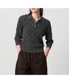 【ユナイテッドアローズ/UNITED ARROWS】のフェイクパール レース プルオーバー ニット ウォッシャブル 人気、トレンドファッション・服の通販 founy(ファニー) ファッション Fashion レディースファッション Fashion for Women トップス・カットソー Cut & Sew Tops ニット Knit Tops & Sweaters カジュアルプルオーバー・ニットトップス Pullovers & Knit Tops / Casual Pullovers ウォッシャブル Machine Washable エレガント 上品 Elegant カーディガン Cardigan, Knitwear デニム Denim, Jeans Material ベロア Velour, Soft Velvet レース Lace, Lace Fabric thumbnail DK.GRAY|ID: prp329100004830569 ipo3291000000035163676