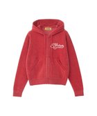 【ヒステリックグラマー/HYSTERIC GLAMOUR】のHYSTERIC GIRL編込 パーカー 人気、トレンドファッション・服の通販 founy(ファニー) ファッション Fashion レディースファッション Fashion for Women トップス・カットソー Cut & Sew Tops レディースパーカー・カジュアルフーディー Casual Hoodies & Sweatshirts コンパクト Compact, Small Size セットアップ Set-Up, Coordinated Outfit パーカー Hoodie, Parka ビジュー Bijou, Jewel-like Accent ベロア Velour, Soft Velvet 定番 Standard, Basic Item thumbnail ピンク|ID: prp329100004830573 ipo3291000000035163728