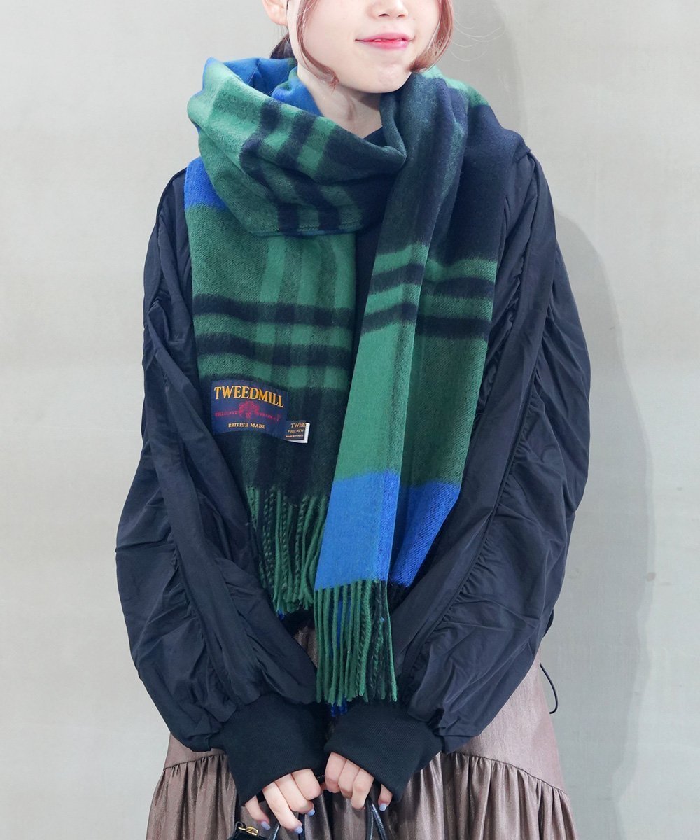 【ブルーコムブルー/BLEU COMME BLEU】のツイードミル Lambswool Stole 70*190 インテリア・キッズ・メンズ・レディースファッション・服の通販 founy(ファニー) 　ファッション　Fashion　レディースファッション　Fashion for Women　おすすめ　Recommended / Our Picks　シンプル　Simple, Minimal　ストール　Stole, Wrap　ツイード　Twill, Twill Weave　ブランケット　Blanket, Throw Blanket　CHEV|ID: prp329100004830575 ipo3291000000035163744