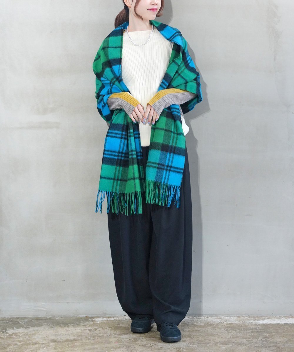 【ブルーコムブルー/BLEU COMME BLEU】のツイードミル Lambswool Stole 70*190 インテリア・キッズ・メンズ・レディースファッション・服の通販 founy(ファニー) 　ファッション　Fashion　レディースファッション　Fashion for Women　おすすめ　Recommended / Our Picks　シンプル　Simple, Minimal　ストール　Stole, Wrap　ツイード　Twill, Twill Weave　ブランケット　Blanket, Throw Blanket　EMBLU|ID: prp329100004830575 ipo3291000000035163745