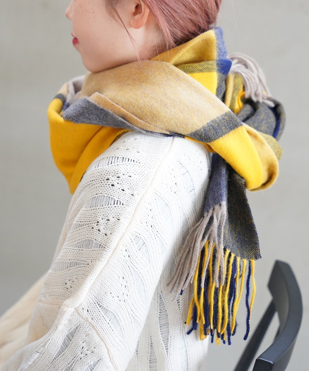 【ブルーコムブルー/BLEU COMME BLEU】のツイードミル Lambswool Stole 70*190 インテリア・キッズ・メンズ・レディースファッション・服の通販 founy(ファニー) 　ファッション　Fashion　レディースファッション　Fashion for Women　おすすめ　Recommended / Our Picks　シンプル　Simple, Minimal　ストール　Stole, Wrap　ツイード　Twill, Twill Weave　ブランケット　Blanket, Throw Blanket　HON|ID: prp329100004830575 ipo3291000000035163747