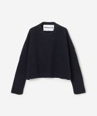 【ビショップ/Bshop】のリブニット クルーネックセーター WOMEN 人気、トレンドファッション・服の通販 founy(ファニー) ファッション Fashion レディースファッション Fashion for Women トップス・カットソー Cut & Sew Tops ニット Knit Tops & Sweaters イタリア Italy ショルダー Shoulder, Shoulder Strap テクスチャー Texture, Textured Fabric ドロップ Drop Shoulder, Dropped Style ボックス Boxy, Box Shape リブニット Rib Knit, Ribbed Knit ワイド Wide, Wide Fit thumbnail NAVY|ID: prp329100004830578 ipo3291000000035163863