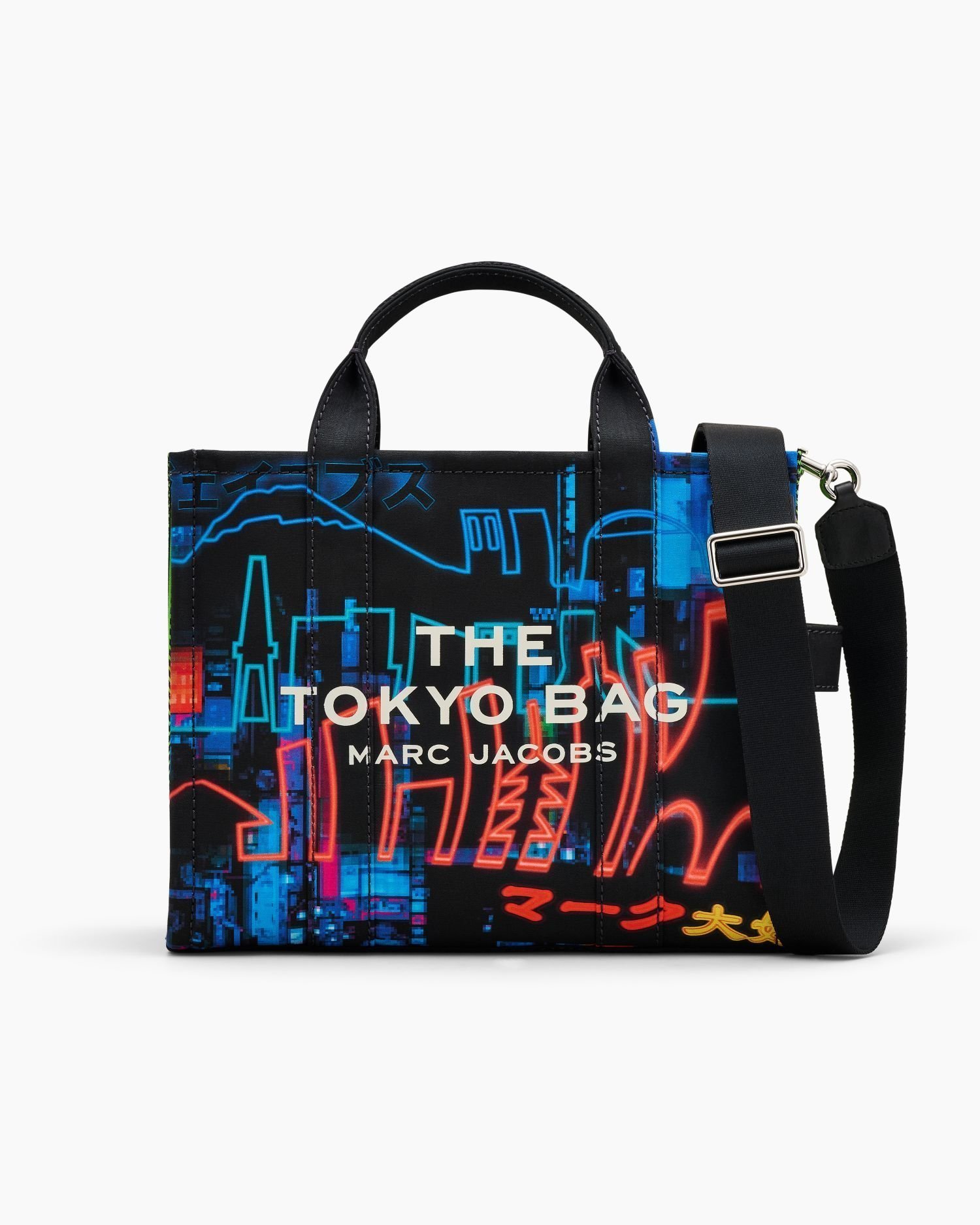【マーク ジェイコブス/MARC JACOBS】の【公式】THE MEDIUM CITY TOTE/ザ シティ キャンバス トート バッグ ミディアム インテリア・キッズ・メンズ・レディースファッション・服の通販 founy(ファニー) 　ファッション　Fashion　レディースファッション　Fashion for Women　バッグ　Bags　キャンバス　Canvas, Canvas Fabric　グラフィック　Graphic, Graphic Design　スマート　Smart, Elegant　パターン　Pattern, Design Print　プリント　Print, Printed Pattern　ラップ　Wrap, Wrap Design　リラックス　Relax, Relaxed Fit　TOKYO|ID: prp329100004830582 ipo3291000000035163904