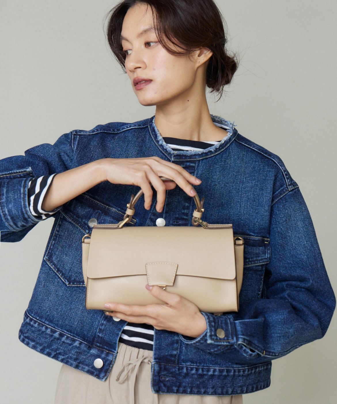 【イネド/INED】のBETTILOU ワンハンドルトートバッグ《LORISTELLA/ロリステッラ》 人気、トレンドファッション・服の通販 founy(ファニー) 　ファッション　Fashion　レディースファッション　Fashion for Women　バッグ　Bags　イタリア　Italy　エレガント 上品　Elegant　コンパクト　Compact, Small Size　ショルダー　Shoulder, Shoulder Strap　スマート　Smart, Elegant　トレンド　Trend, Trending Now　ラップ　Wrap, Wrap Design　ワイド　Wide, Wide Fit　 other-1|ID: prp329100004830584 ipo3291000000035163934