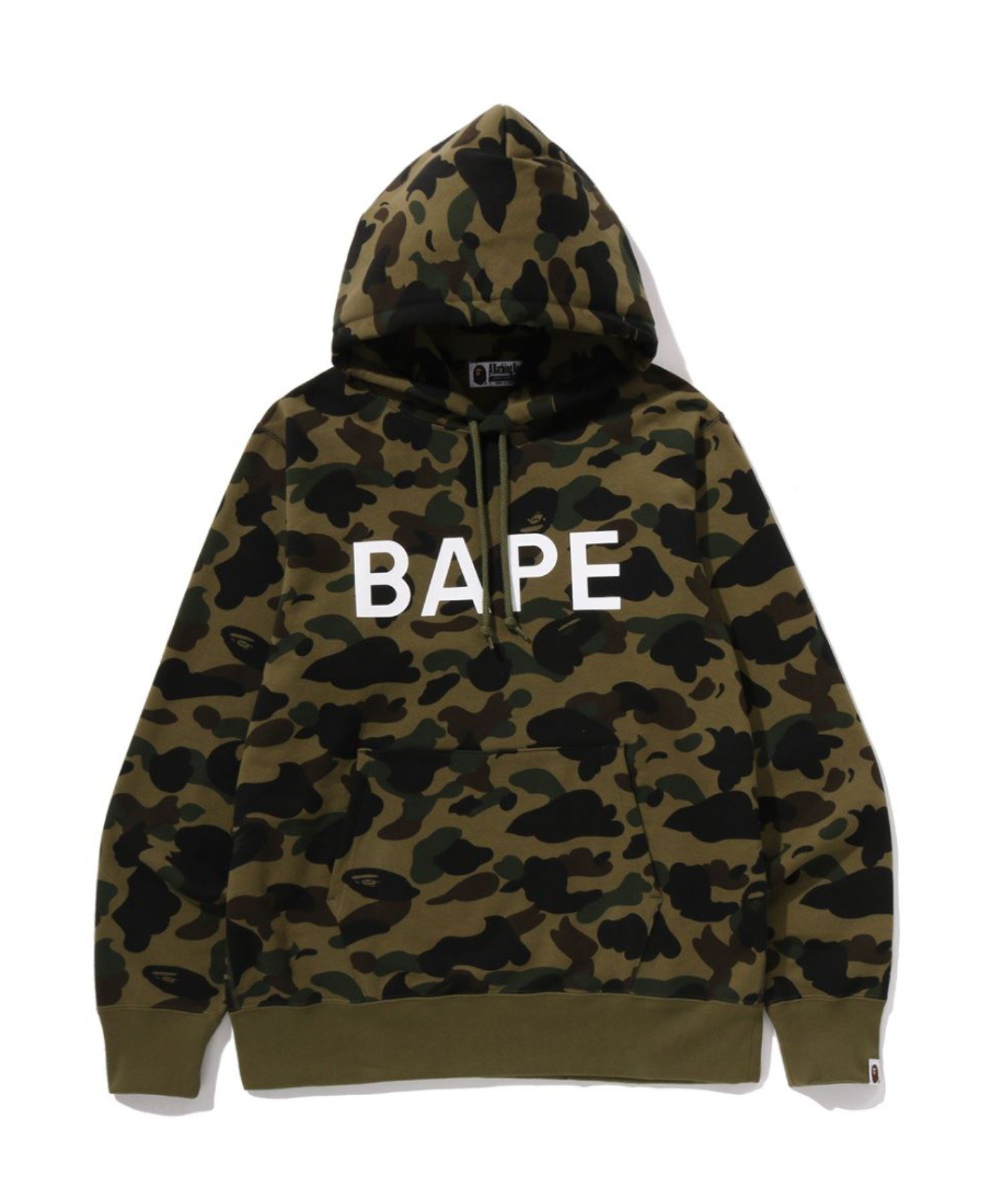 【ア ベイシング エイプ/A BATHING APE】の1ST CAMO BAPE PULLOVER HOODIE インテリア・キッズ・メンズ・レディースファッション・服の通販 founy(ファニー) 　ファッション　Fashion　レディースファッション　Fashion for Women　トップス・カットソー　Cut & Sew Tops　カジュアルプルオーバー・ニットトップス　Pullovers & Knit Tops / Casual Pullovers　フロント　Front, Front Design　プリント　Print, Printed Pattern　GREEN|ID: prp329100004830587 ipo3291000000035163958