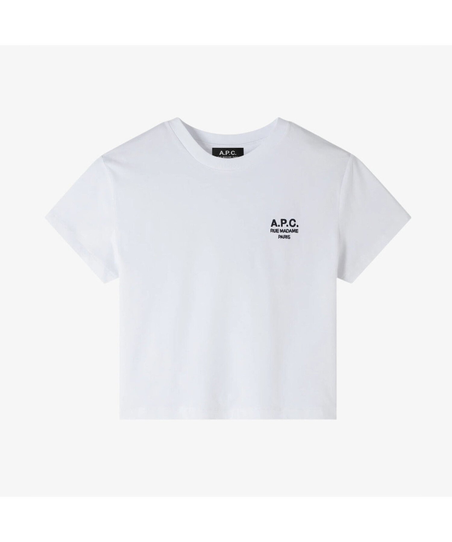 【アーペーセー/A.P.C.】のBoxy Rue Madame Tシャツ インテリア・キッズ・メンズ・レディースファッション・服の通販 founy(ファニー) 　ファッション　Fashion　レディースファッション　Fashion for Women　トップス・カットソー　Cut & Sew Tops　シャツ・ブラウス・オフィスカジュアル　Elegant Blouses & Button-Ups　ロングTシャツ・Tシャツ　Longline T-Shirts & Tees　ショート　Short, Short Length　ワイド　Wide, Wide Fit　白/ダークネイビー|ID: prp329100004830601 ipo3291000000035164162