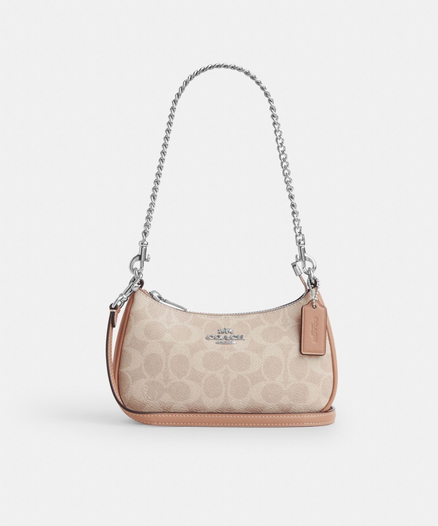 【コーチ/COACH】の【公式】テリ ミニ クロスボディ バッグ・シグネチャー キャンバス 人気、トレンドファッション・服の通販 founy(ファニー) 　ファッション　Fashion　レディースファッション　Fashion for Women　キャンバス　Canvas, Canvas Fabric　コンパクト　Compact, Small Size　シューズ　Shoes, Footwear　ジップ　Zip, Zipper　スマート　Smart, Elegant　財布　Wallet, Purse　フィット　Fit, Slim Fit　フォルム　Silhouette, Form　ポケット　Pocket, Pocket Detail　リップ　Lip, Lip Motif　アウトレット　Outlet / Clearance　iPhone アイフォーン　iPhone　 other-1|ID: prp329100004830610 ipo3291000000035164285