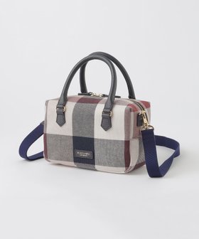 【ブルーレーベル クレストブリッジ/BLUE LABEL CRESTBRIDGE】のクレストブリッジチェックキャンバスミニボストンバッグ 人気、トレンドファッション・服の通販 founy(ファニー) ファッション Fashion レディースファッション Fashion for Women バッグ Bags キャンバス Canvas, Canvas Fabric コンパクト Compact, Small Size ショルダー Shoulder, Shoulder Strap シンプル Simple, Minimal フォルム Silhouette, Form ボストンバッグ Boston Bag, Retro Bag 人気 Popular, Best Seller 財布 Wallet, Purse |ID:prp329100004830611