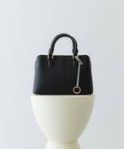 【ロデスコ/RODE SKO / URBAN RESEARCH】のセンターステッチハンドバッグ 人気、トレンドファッション・服の通販 founy(ファニー) ファッション Fashion レディースファッション Fashion for Women バッグ Bags ショルダー Shoulder, Shoulder Strap センター Center, Center Line チャーム Charm, Pendant デニム Denim, Jeans Material ポケット Pocket, Pocket Detail おすすめ Recommended / Our Picks ビジネス 仕事 通勤 Business / Work / Commuting thumbnail BLACK|ID: prp329100004830628 ipo3291000000035164525