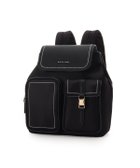 【サマンサタバサ/SamanTha Thavasa】のナイロン*合皮 リュック 人気、トレンドファッション・服の通販 founy(ファニー) ファッション Fashion レディースファッション Fashion for Women おすすめ Recommended / Our Picks スクエア Square, Square Shape スマホ Smartphone, Mobile Device フォルム Silhouette, Form ポケット Pocket, Pocket Detail リュック Backpack, Rucksack 財布 Wallet, Purse thumbnail ブラック|ID: prp329100004830631 ipo3291000000035164549