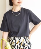 【シップス フォー ウィメン/SHIPS】の手洗い可能 ベーシック TEE 人気、トレンドファッション・服の通販 founy(ファニー) ファッション Fashion レディースファッション Fashion for Women インナー Innerwear シンプル Simple, Minimal ジャケット Jacket, Outerwear 定番 Standard, Basic Item プリント Print, Printed Pattern ベーシック Basic, Essential ロング Long, Long-Length おすすめ Recommended / Our Picks 2024年 2024 2024春夏・S/S Spring/Summer 2024 SS24 thumbnail ダークグレー|ID: prp329100004830635 ipo3291000000035164602