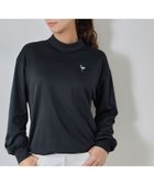 【ジュンアンドロペ/JUN&ROPE】のロゴジャガードドロスト長袖プルオーバー/UV・吸水速乾 人気、トレンドファッション・服の通販 founy(ファニー) ファッション Fashion レディースファッション Fashion for Women トップス・カットソー Cut & Sew Tops カジュアルプルオーバー・ニットトップス Pullovers & Knit Tops / Casual Pullovers 秋 Autumn コレクション Collection, Seasonal Line 吸水 Absorbent, Quick-Dry サテン Satin, Glossy Fabric スタイリッシュ Stylish, Fashionable スリーブ Sleeve, Long Sleeve / Short Sleeve 長袖 Long Sleeve, Full Sleeve パフォーマンス Performance, Active Function フェミニン Feminine, Girly ポケット Pocket, Pocket Detail メンズ Men's, Menswear エレガント 上品 Elegant ゴルフ Golf thumbnail ブラック(01)|ID: prp329100004830642 ipo3291000000035164666