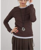 【イエナ/IENA】のFLORE FLORE/フローレフローレ MAX-TEE Tシャツ 人気、トレンドファッション・服の通販 founy(ファニー) ファッション Fashion レディースファッション Fashion for Women トップス・カットソー Cut & Sew Tops シャツ・ブラウス・オフィスカジュアル Elegant Blouses & Button-Ups ロングTシャツ・Tシャツ Longline T-Shirts & Tees カッティング Cutting Detail ニューヨーク New York, NYC Style フォルム Silhouette, Form ベーシック Basic, Essential thumbnail ブラウン|ID: prp329100004830651 ipo3291000000035164852