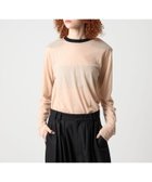 【ビューティ&ユース ユナイテッドアローズ/BEAUTY&YOUTH / UNITED ARROWS】の6(ROKU) コットンナイロン シアー ショルダーパッド プルオーバー 人気、トレンドファッション・服の通販 founy(ファニー) ファッション Fashion レディースファッション Fashion for Women トップス・カットソー Cut & Sew Tops カジュアルプルオーバー・ニットトップス Pullovers & Knit Tops / Casual Pullovers インナー Innerwear カットソー Cut and Sewn Top カーディガン Cardigan, Knitwear シアー Sheer, See-Through ショルダー Shoulder, Shoulder Strap ジャケット Jacket, Outerwear thumbnail BEIGE|ID: prp329100004830656 ipo3291000000035164931