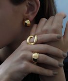 【エイチオーヴィー/H O V】のIRIS 47/rome ring 人気、トレンドファッション・服の通販 founy(ファニー) ファッション Fashion レディースファッション Fashion for Women イタリア Italy エレガント 上品 Elegant クラシック Classic, Timeless Style コレクション Collection, Seasonal Line コーティング Coating, Coated Finish シルバー Silver, Metallic Silver ジュエリー Jewelry, Accessories スマート Smart, Elegant チェーン Chain, Chain Strap モダン Modern, Contemporary thumbnail gold|ID: prp329100004830720 ipo3291000000035165918
