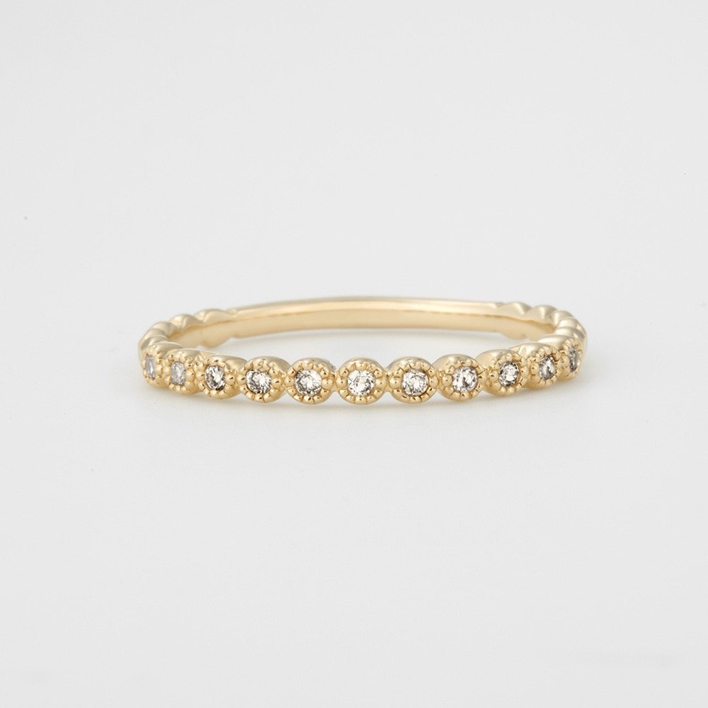 【アガット/agete】のK10ダイヤモンドリング 人気、トレンドファッション・服の通販 founy(ファニー) 　ファッション　Fashion　レディースファッション　Fashion for Women　アンティーク　Antique-Inspired　シンプル　Simple, Minimal　ダイヤモンド　Diamond, Brilliant Cut　フェミニン　Feminine, Girly　レース　Lace, Lace Fabric　 other-1|ID: prp329100004830722 ipo3291000000035165931