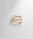 【ココシュニック/COCOSHNIK】のK10ダブルウェーブ リング 人気、トレンドファッション・服の通販 founy(ファニー) ファッション Fashion レディースファッション Fashion for Women おすすめ Recommended / Our Picks ジュエリー Jewelry, Accessories スタイリッシュ Stylish, Fashionable センター Center, Center Line チェーン Chain, Chain Strap フォルム Silhouette, Form thumbnail イエローゴールド|ID: prp329100004830724 ipo3291000000035165944