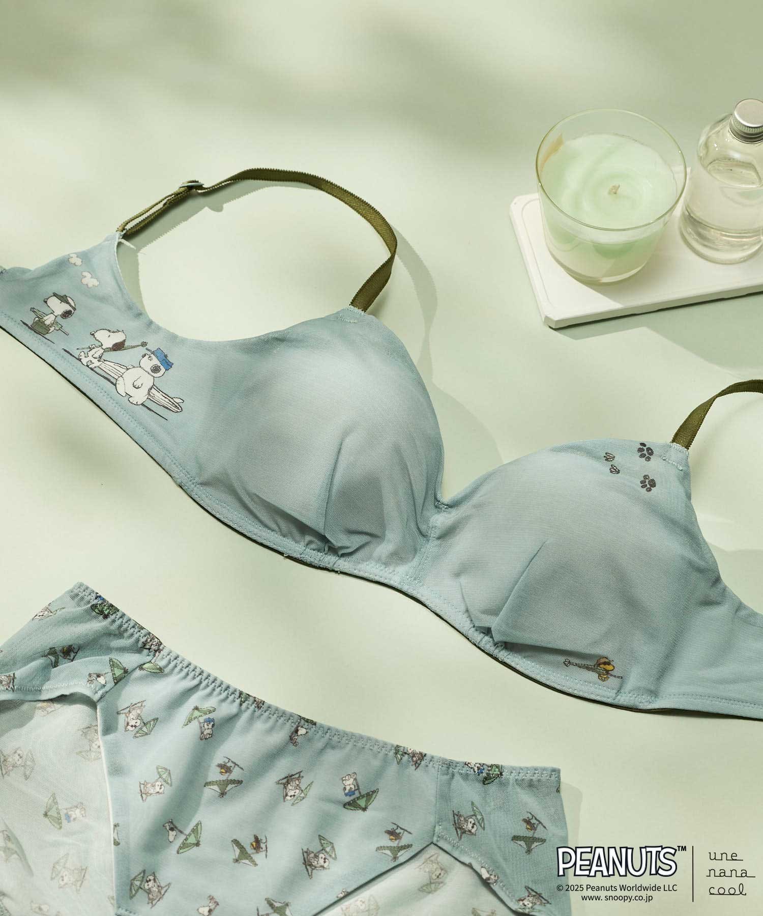 【ウンナナクール/une nana cool】の累計販売枚数120万枚 【ノンワイヤーブラ】364 シンプル MADE WITH PEANUTS インテリア・キッズ・メンズ・レディースファッション・服の通販 founy(ファニー) 　ファッション　Fashion　レディースファッション　Fashion for Women　カットソー　Cut and Sewn Top　シンプル　Simple, Minimal　なめらか　Smooth, Silky Texture　フィット　Fit, Slim Fit　ブラジャー　Bra, Lingerie　ラップ　Wrap, Wrap Design　ワイヤー　Wire, Wired Bra　おすすめ　Recommended / Our Picks　セージグリーン|ID: prp329100004830734 ipo3291000000035166026