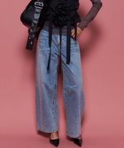 【メゾンスペシャル/MAISON SPECIAL】のCocoon Curve Denim Pants 人気、トレンドファッション・服の通販 founy(ファニー) ファッション Fashion レディースファッション Fashion for Women パンツ Pants & Trousers デニムパンツ・ジーンズ・美脚デニム Denim Jeans & Pants シンプル Simple, Minimal デニム Denim, Jeans Material トレンド Trend, Trending Now フォルム Silhouette, Form thumbnail BLU|ID: prp329100004830738 ipo3291000000035166100