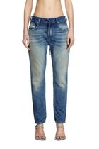 【ディーゼル/DIESEL】のウィメンズ デニムパンツ ジョグジーンズ 2034 D-KRAILEY-B JOGG 人気、トレンドファッション・服の通販 founy(ファニー) ファッション Fashion レディースファッション Fashion for Women パンツ Pants & Trousers デニムパンツ・ジーンズ・美脚デニム Denim Jeans & Pants ウォッシュ Washed Finish クラッシュ Distressed, Crashed Style スウェット / スエット Sweatshirt, Sweatwear スタイリッシュ Stylish, Fashionable デニム Denim, Jeans Material thumbnail ブルー|ID: prp329100004830751 ipo3291000000035166315