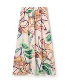 【トゥモローランド/TOMORROWLAND】のドゥードルフラワープリント ロングギャザースカート 人気、トレンドファッション・服の通販 founy(ファニー) ファッション Fashion レディースファッション Fashion for Women スカート Skirts ギャザー Gathered, Ruffled サテン Satin, Glossy Fabric ハンド Hand, Handmade フラワー Flower, Floral プリント Print, Printed Pattern モチーフ Motif, Design Theme エレガント 上品 Elegant 冬 Winter / This Winter thumbnail 32 ピンク系|ID: prp329100004830762 ipo3291000000035166489